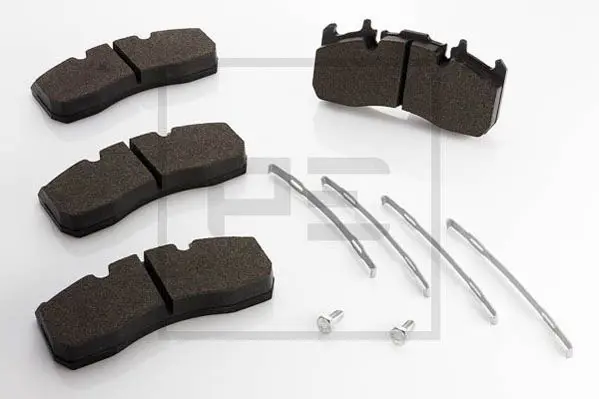 Handler.Part Brake pad set, disc brake PE Automotive 08632900A 1