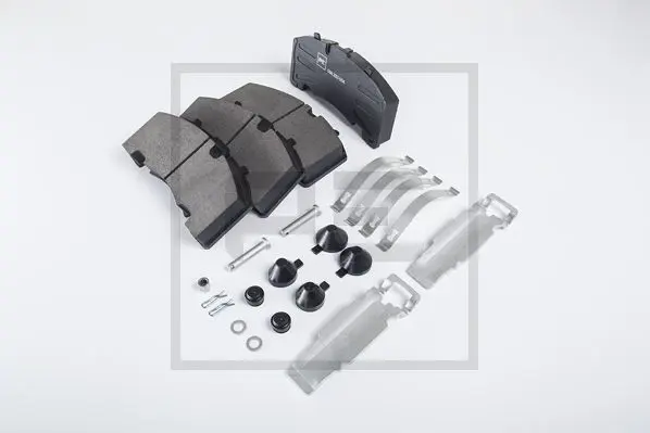 Handler.Part Brake pad set, disc brake PE Automotive 08633200A 1