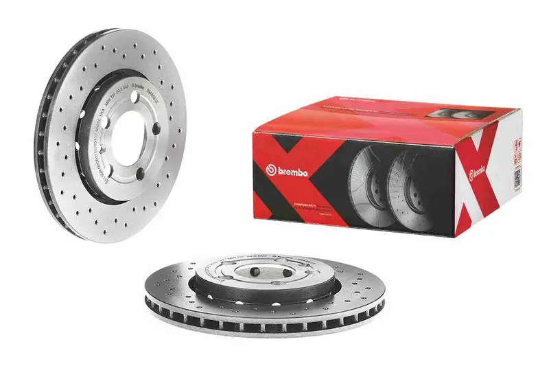 Handler.Part Brake disc BREMBO 09A6521X 2