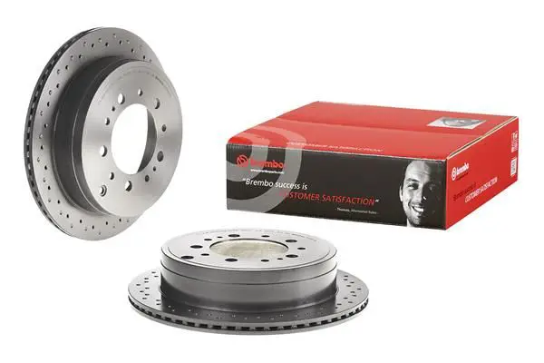 Handler.Part Brake disc BREMBO 09A9671X 2