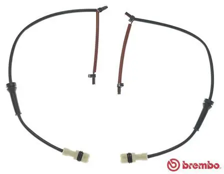 Handler.Part Warning contact, brake pad wear BREMBO A00341 1