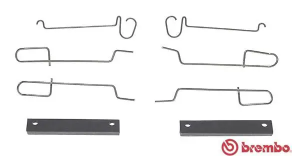 Handler.Part Accessory kit, disc brake pads BREMBO A02300 1