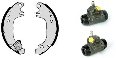 Handler.Part Brake shoe set BREMBO K23023 1