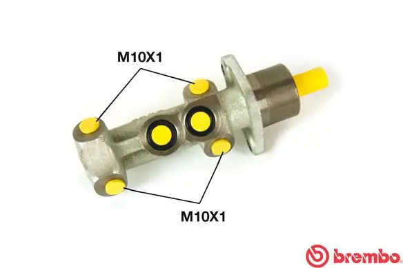 Handler.Part Brake master cylinder BREMBO M23008 1