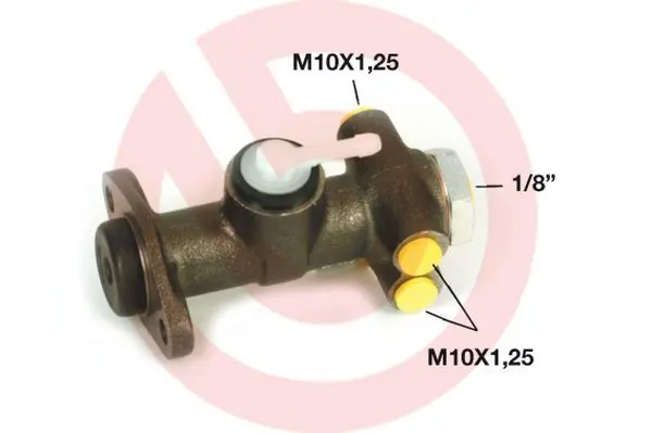 Handler.Part Brake master cylinder BREMBO M23077 1