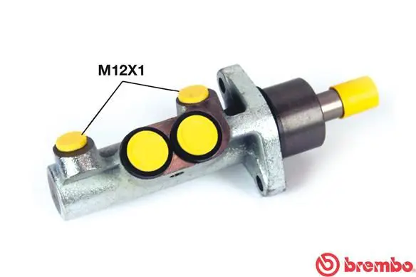 Handler.Part Brake master cylinder BREMBO M24004 1