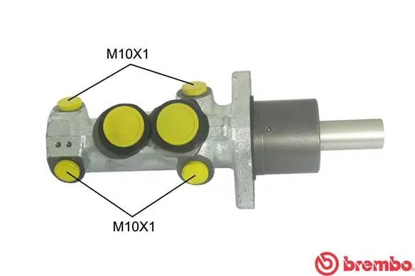 Handler.Part Brake master cylinder BREMBO M61058 1