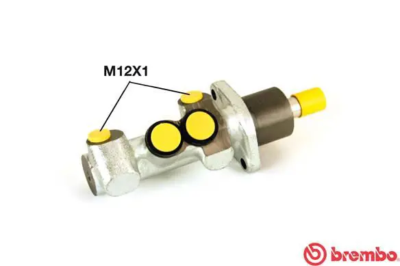 Handler.Part Brake master cylinder BREMBO M61059 1