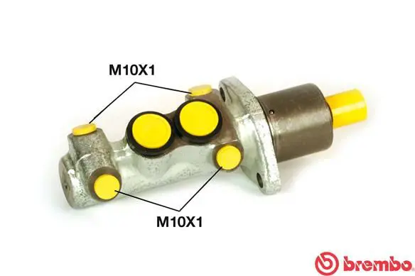 Handler.Part Brake master cylinder BREMBO M61077 1