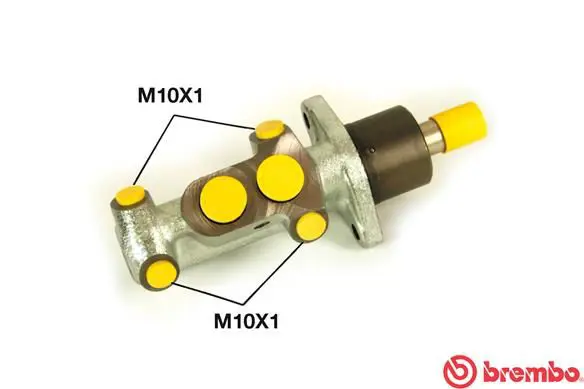 Handler.Part Brake master cylinder BREMBO M61104 1