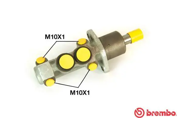 Handler.Part Brake master cylinder BREMBO M85010 1