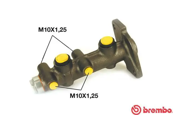 Handler.Part Brake master cylinder BREMBO M85022 1