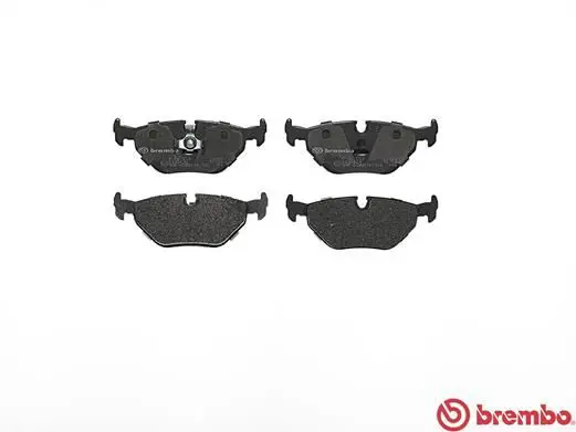 Handler.Part Brake pad set, disc brake BREMBO P06013 2