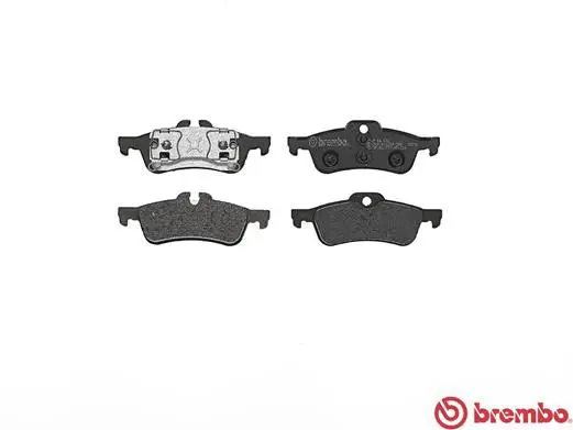 Handler.Part Brake pad set, disc brake BREMBO P06032 2