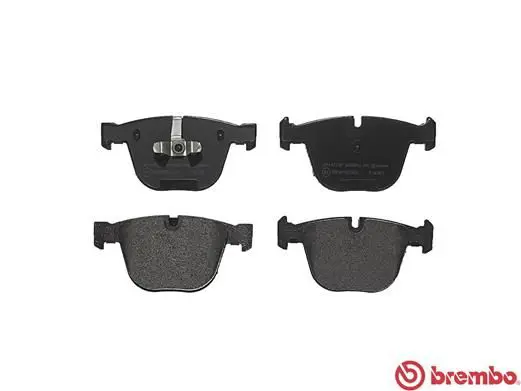 Handler.Part Brake pad set, disc brake BREMBO P06053 2