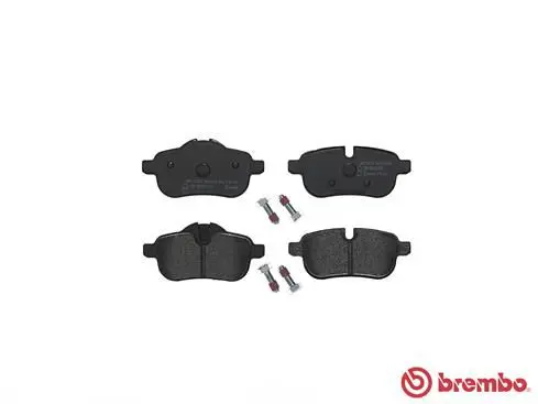 Handler.Part Brake pad set, disc brake BREMBO P06062 2