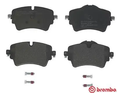 Handler.Part Brake pad set, disc brake BREMBO P06092 2