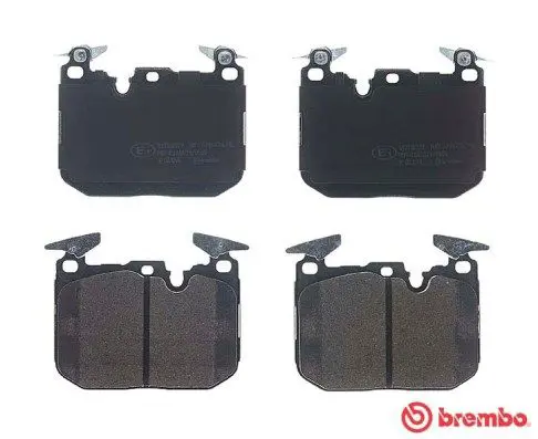 Handler.Part Brake pad set, disc brake BREMBO P06096 2