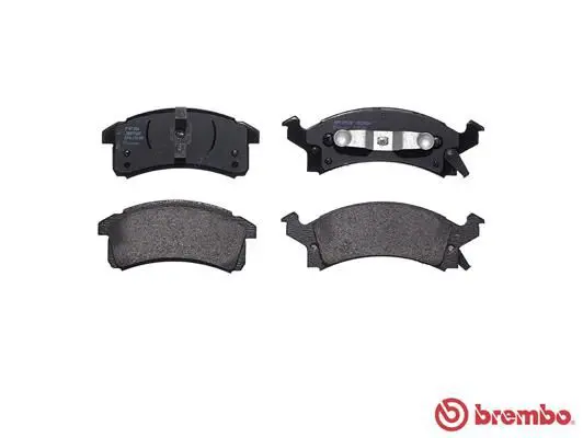 Handler.Part Brake pad set, disc brake BREMBO P07004 2