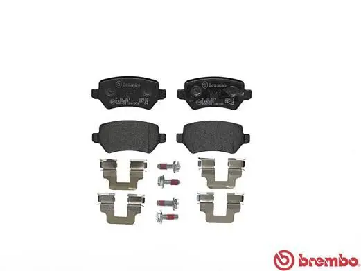 Handler.Part Brake pad set, disc brake BREMBO P10013 2