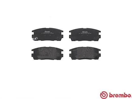 Handler.Part Brake pad set, disc brake BREMBO P10004 2