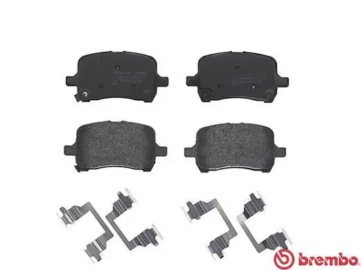 Handler.Part Brake pad set, disc brake BREMBO P10015 2