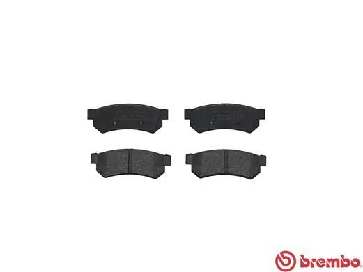 Handler.Part Brake pad set, disc brake BREMBO P10053 2