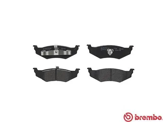 Handler.Part Brake pad set, disc brake BREMBO P11010 2