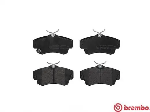 Handler.Part Brake pad set, disc brake BREMBO P11012 2