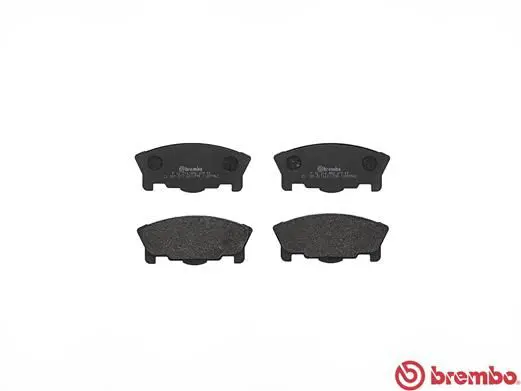 Handler.Part Brake pad set, disc brake BREMBO P16014 2