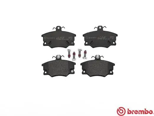 Handler.Part Brake pad set, disc brake BREMBO P23017 2