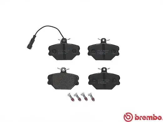 Handler.Part Brake pad set, disc brake BREMBO P23044 2