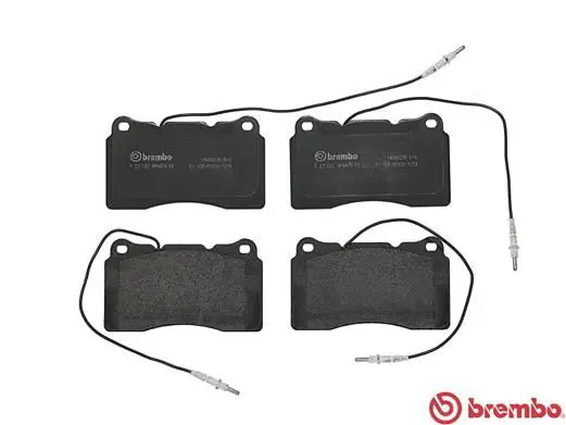 Handler.Part Brake pad set, disc brake BREMBO P23082 2