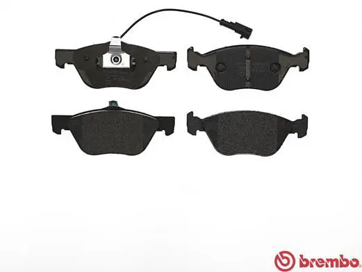 Handler.Part Brake pad set, disc brake BREMBO P23095 1