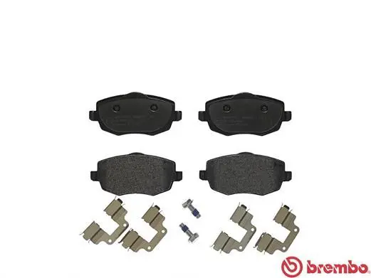 Handler.Part Brake pad set, disc brake BREMBO P23095 2