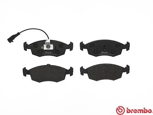 Handler.Part Brake pad set, disc brake BREMBO P23121 2