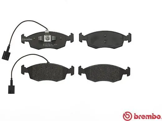 Handler.Part Brake pad set, disc brake BREMBO P23138 2