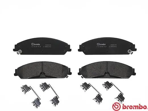 Handler.Part Brake pad set, disc brake BREMBO P23149 2