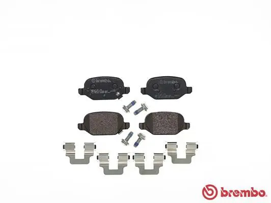 Handler.Part Brake pad set, disc brake BREMBO P23151 2