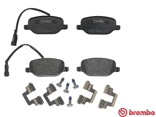 Handler.Part Brake pad set, disc brake BREMBO P23152 2