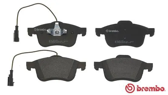 Handler.Part Brake pad set, disc brake BREMBO P23163 2