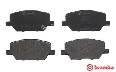 Handler.Part Brake pad set, disc brake BREMBO P23164 2