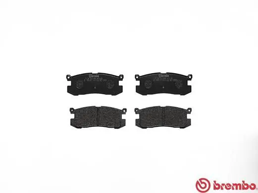 Handler.Part Brake pad set, disc brake BREMBO P24025 2