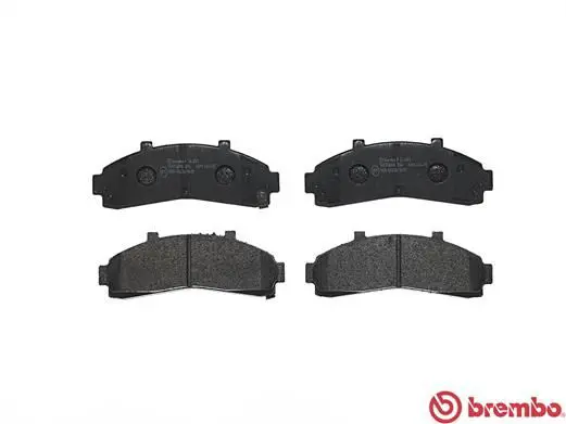 Handler.Part Brake pad set, disc brake BREMBO P24041 2