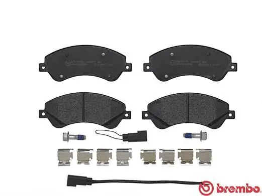 Handler.Part Brake pad set, disc brake BREMBO P24065 2