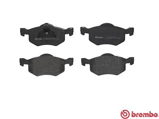 Handler.Part Brake pad set, disc brake BREMBO P24056 2