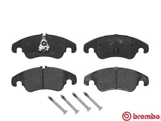 Handler.Part Brake pad set, disc brake BREMBO P24074 2