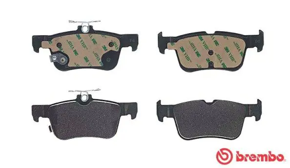 Handler.Part Brake pad set, disc brake BREMBO P24201 2