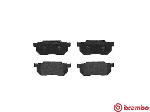 Handler.Part Brake pad set, disc brake BREMBO P28006 2