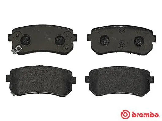 Handler.Part Brake pad set, disc brake BREMBO P30025 2